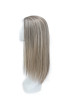 J95-Premium Human Hair French Top Weft Back Women Wig