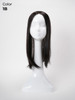 Q5616LP 16" Premium hair French Lace piece Low Density- Clip on Topper