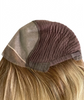 J213-Premium Human Hair Mono Top Weft Back Women Wig