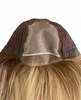 J213-Premium Human Hair Mono Top Weft Back Women Wig