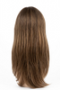 J215-Premium Human Hair Fine Welded Mono Top Weft Back Women Wig