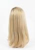 J216-Premium Human Hair Mono Top Hand Tied Weft Back Women Wig