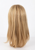 J219-Premium Human Hair Mono Top Machine Weft Back Women Wig