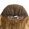 J220-Premium Human Curly Hair Mono Top Hand Tied Weft Back Women Wig