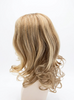 J220-Premium Human Curly Hair Mono Top Hand Tied Weft Back Women Wig