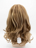 J220-Premium Human Curly Hair Mono Top Hand Tied Weft Back Women Wig