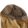 J220-Premium Human Curly Hair Mono Top Hand Tied Weft Back Women Wig