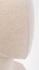 Hair Wig Display Foam Mannequin Head Low White Male A-9-G