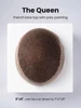 natural-looking hair topper