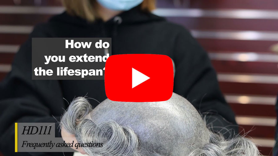 Buy HD111 Ultra Thin Skin Hair System for Men Superhairpieces