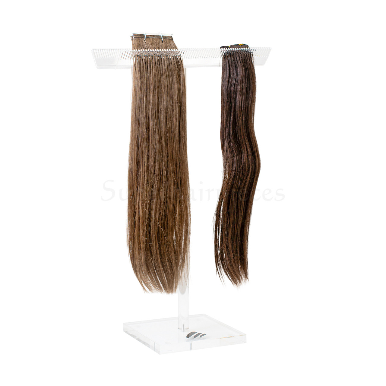 Hair Extensions Rack Human Hair Extension Tool Works for Clip-ins