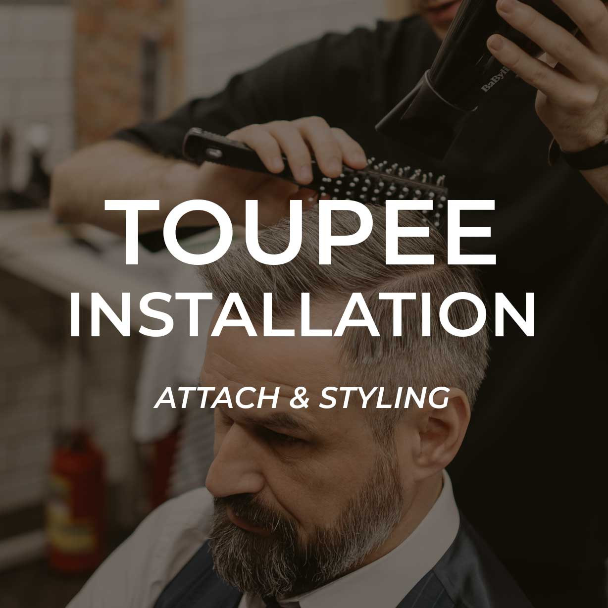 toupee install