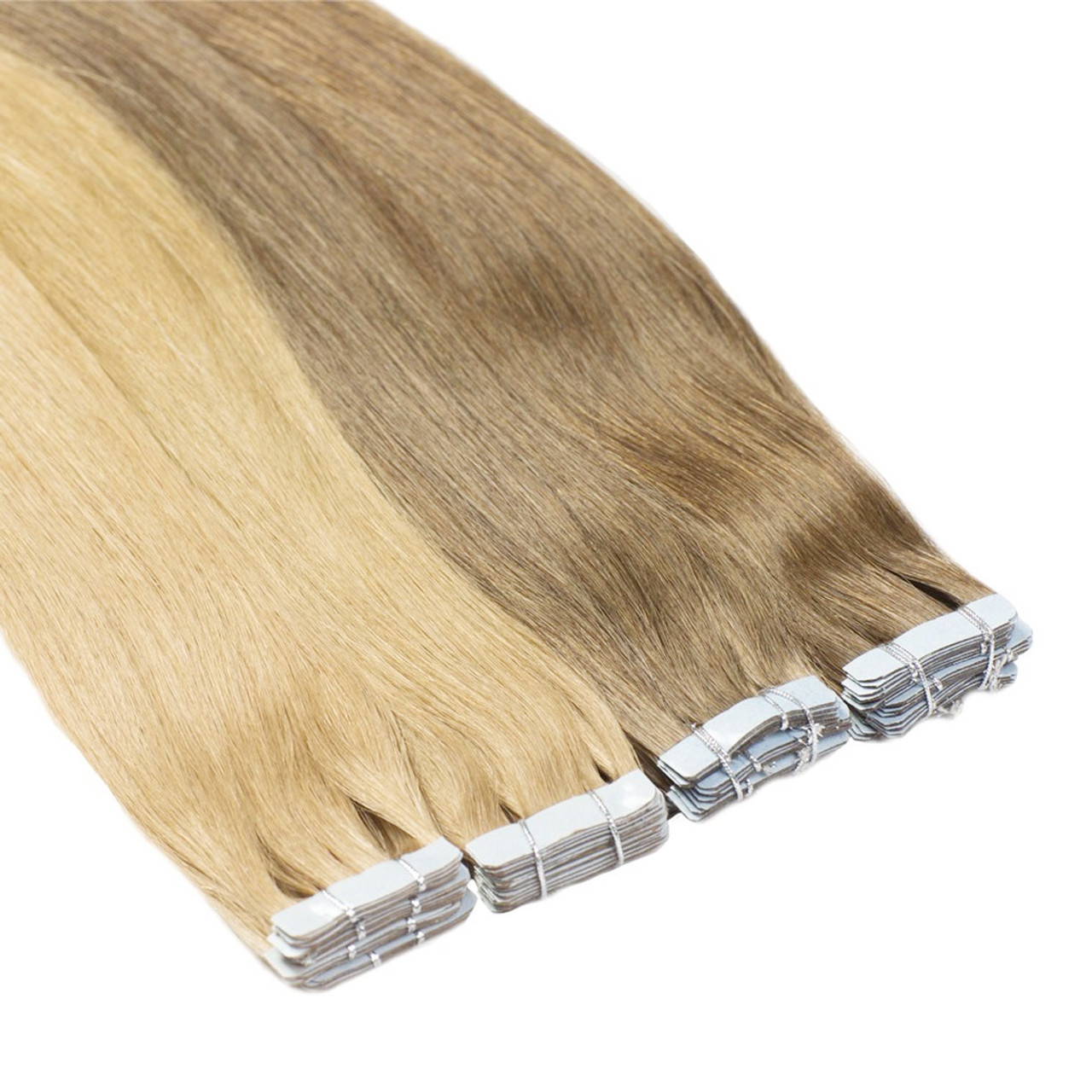 18 Inch Tapein Human Hair Extensions Superhairpieces
