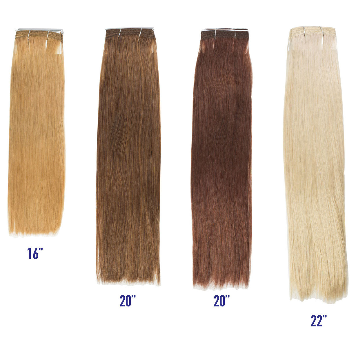 24 Inch Machine Weft Hair Extensions Superhairpieces