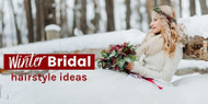 11 Winter bridal hairstyle ideas using wigs and hair extensions 11 Winter bridal hairstyle ideas using wigs and hair extensions