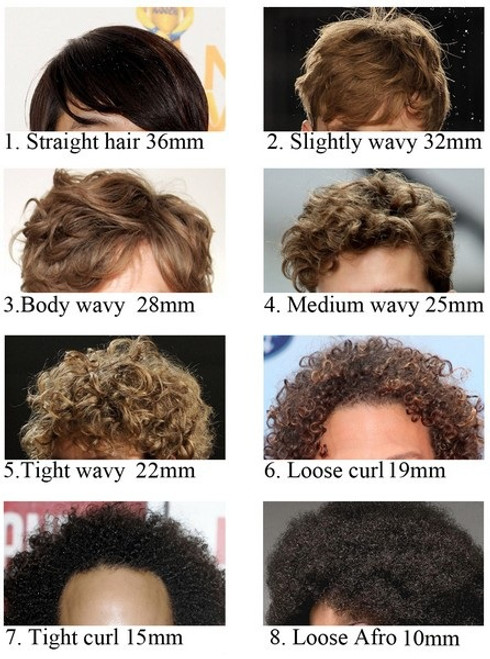 Zigzag male toupee Clearance