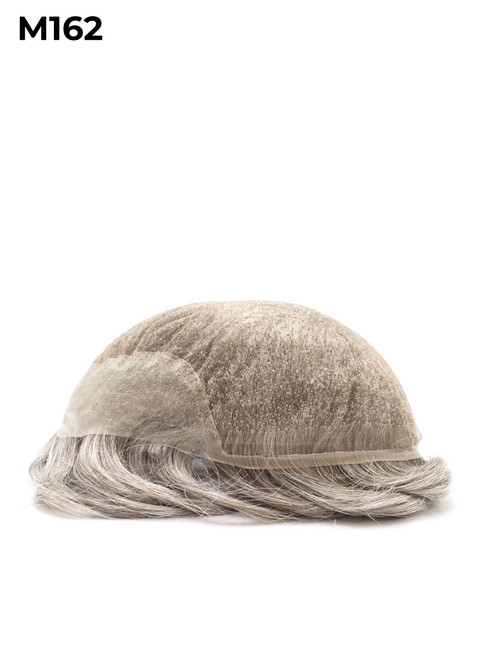 M162 Swiss Lace Skin Front Men's Toupee