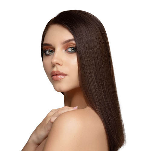 Full Cap Wig* Women Lace front with machine weft back ID600