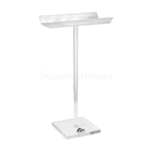 Hair Extension Holder for Styling Hair Stands Stainless Steel, Clip-In,  Tape-In