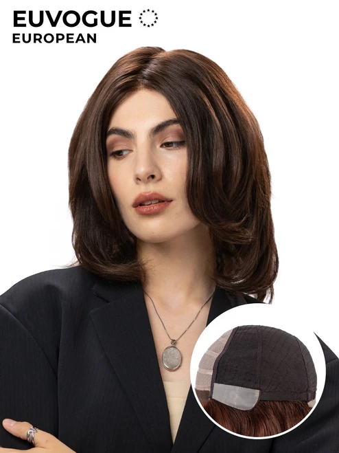 EUVOGUE I European Hair Mono Top Lace Front Hair Wig 