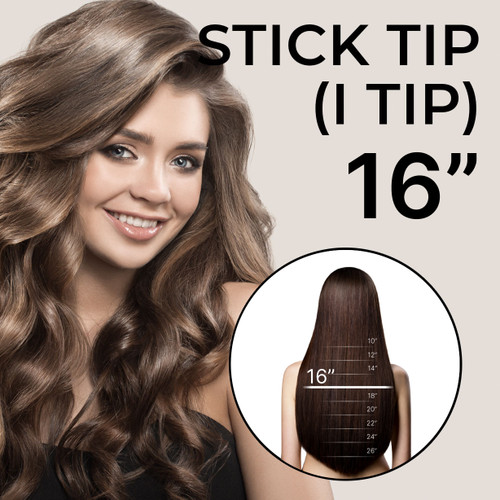 Shop 18 Inch I-Tip Microlink Hair Extensions | Superhairpieces
