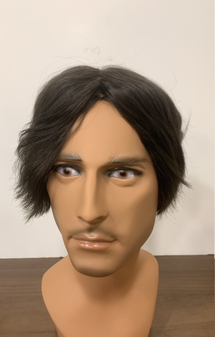 clearance Mono Silk Top with PU Perimeter  M102#4Ash ID815