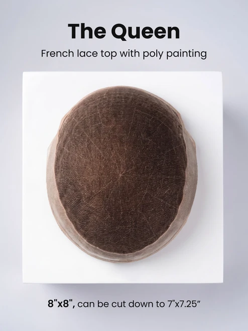 natural-looking hair topper