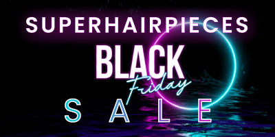 Save big on wigs, hair toppers, toupees with our Black Friday sale!