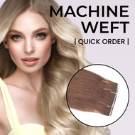 Machine Weft Hair Extensions 100 Grams Human Hair