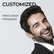 Customized Men's Stock Hairpieces