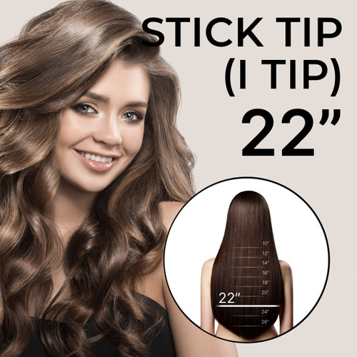 22 Inch I-Tip (Microlink / Cold Fusion) Hair Extensions  display picture 2