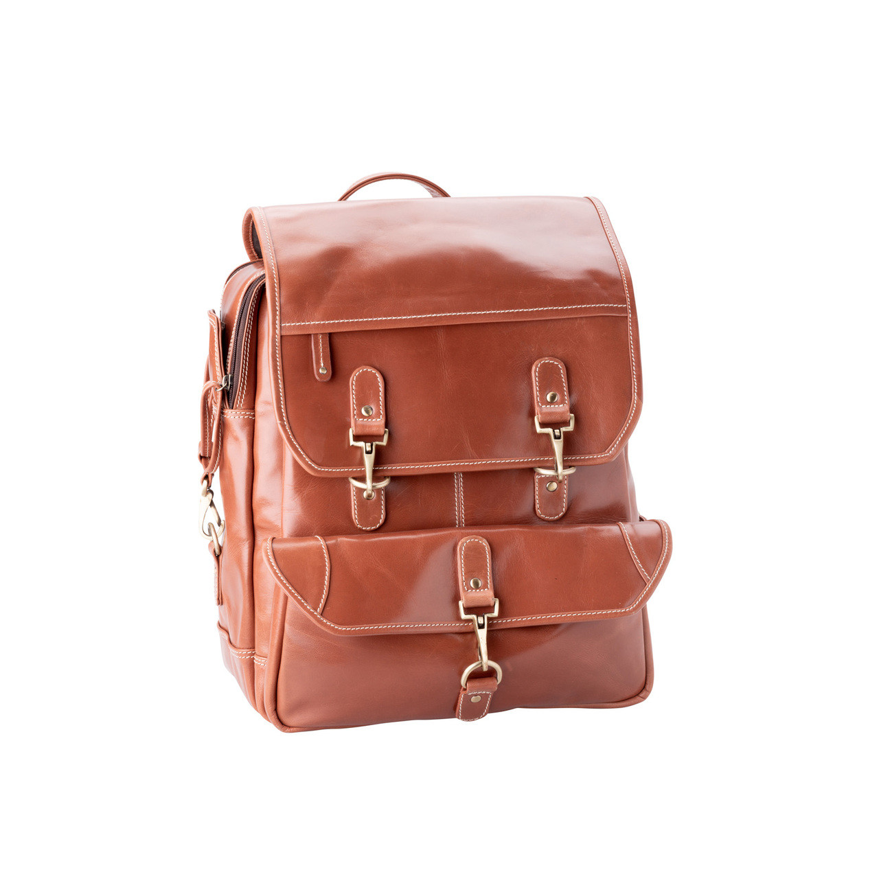 backpack tote leather