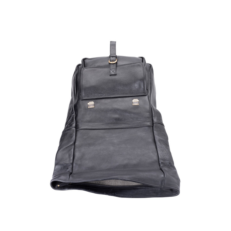 Australian Handmade Leather Backpack Rollup Backpack Leather Cargo