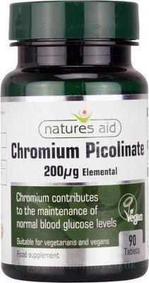 Natures Aid Chromium Picolinate Elemental