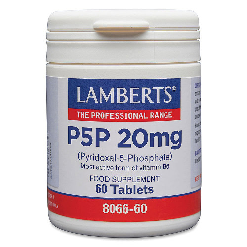 Lamberts P5P 20mg Pyridoxal-5-Phosphate