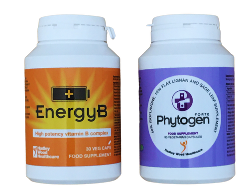 Menopause and Energy Support Bundle: Phytogen forte and Energy B-Complex