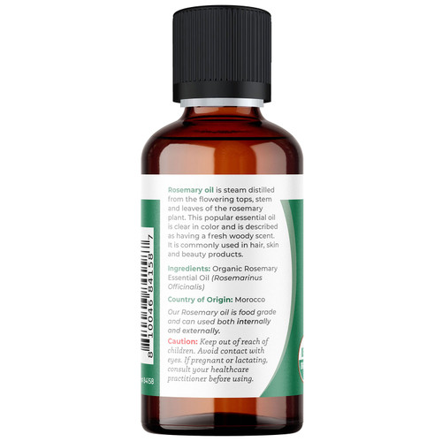 Rosemary Essential Oil, Moroccan Rosemary oil, USDA Certified