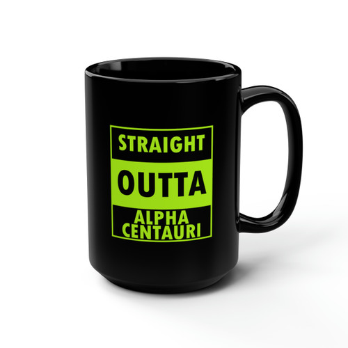 Green Alpha Centauri Coffee Mug, 15oz