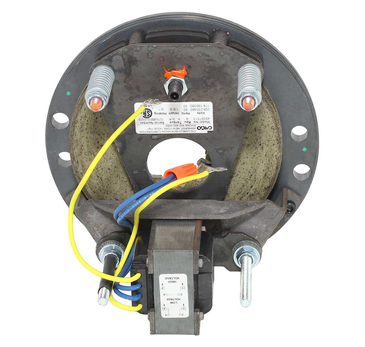 Brake Assembly 230/460V for 1 & 2-1/2 HP Motor 45097313 45097313