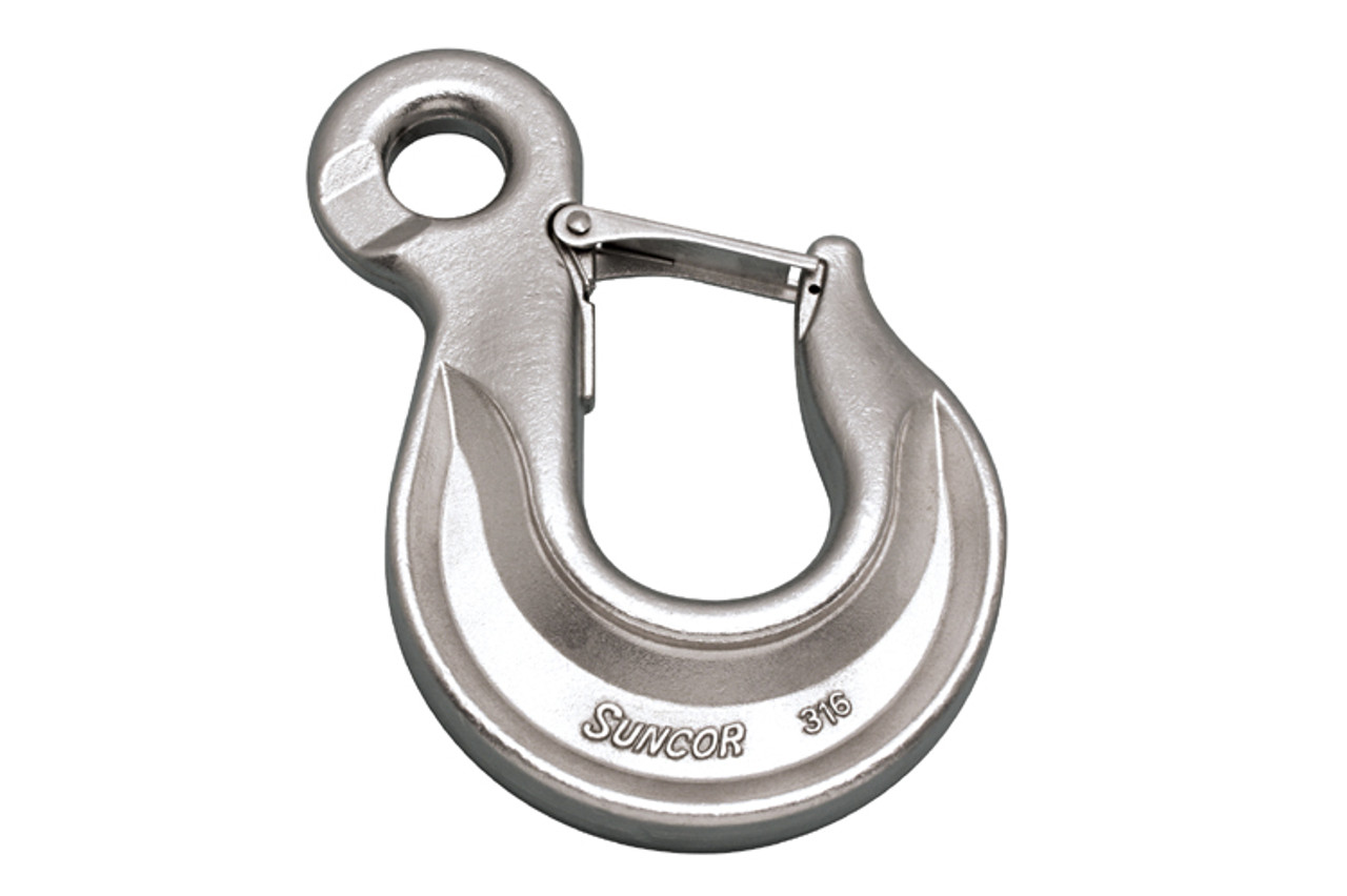 Suncor - 5/8 Eye Slip Hook 316 Stainless Steel