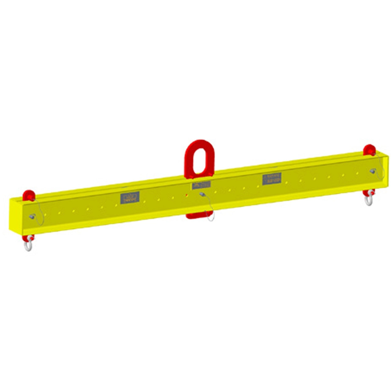 M & W Adjustable Length Lifting Beams with Shackle bottoms