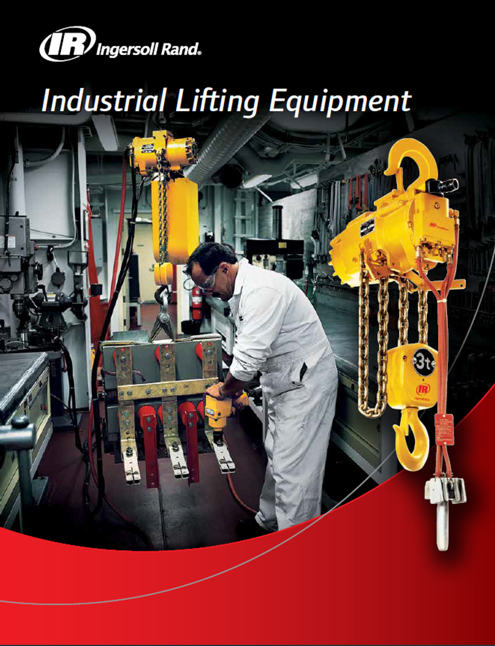 Ingersoll Rand Series HLK & MLK Air Chain Hoist Brochure IR_HLKMLK_Bro