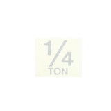Coffing  Decal 1/4 Ton, JM675K02