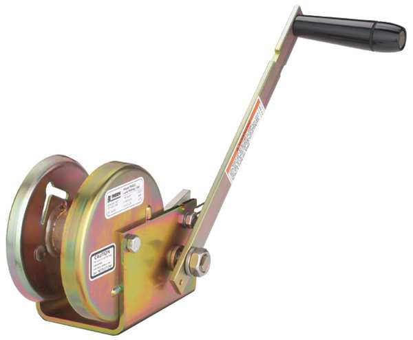 Thern M4022 Model, 1000 lb.Spur Gear Hand Winch, Single Reduction M4022