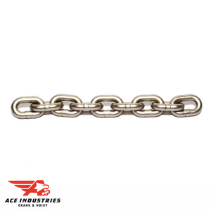 Harrington Load Chain (Nickel Plated DIN) LCER010NP-DIN Harrington Load Chain (Nickel Plated DIN) LCER010NP-DIN