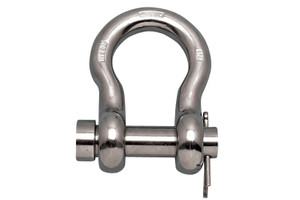 Suncor - 1/2" Anchor Shackle 316 stainless with Oversize Round Pin Suncor - 1/2" Anchor Shackle 316 stainless with Oversize Round Pin