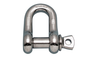 Suncor - 3/8" Chain Shackle 316 stainless with Oversize Screw Pin Suncor - 3/8" Chain Shackle 316 stainless with Oversize Screw Pin