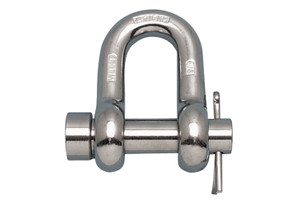 Suncor  - 5/16" Chain Shackle 316-NM Stainless Steel with Oversize Round Pin