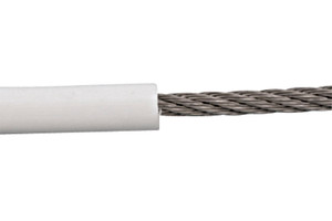 Suncor - 1/16" PVC Coated Wire Rope 7 x 7 316 Stainless Steel - 1,000ft Reel Suncor - 1/16" PVC Coated Wire Rope 7 x 7 316 Stainless Steel - 1,000ft Reel