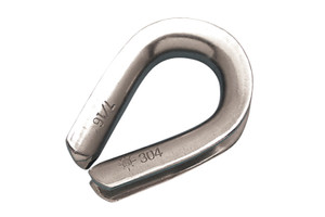 Suncor - 3/16" Fed. Spec Thimble 304 Stainless Steel Suncor - 3/16" Fed. Spec Thimble 304 Stainless Steel